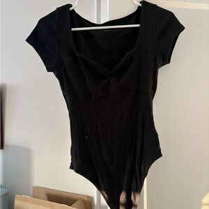 American Eagle Outfitters Black Bodysuit
